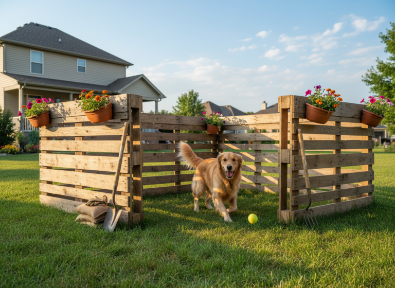 12 Genius DIY Dog Fence Ideas That Won't Break the Bank