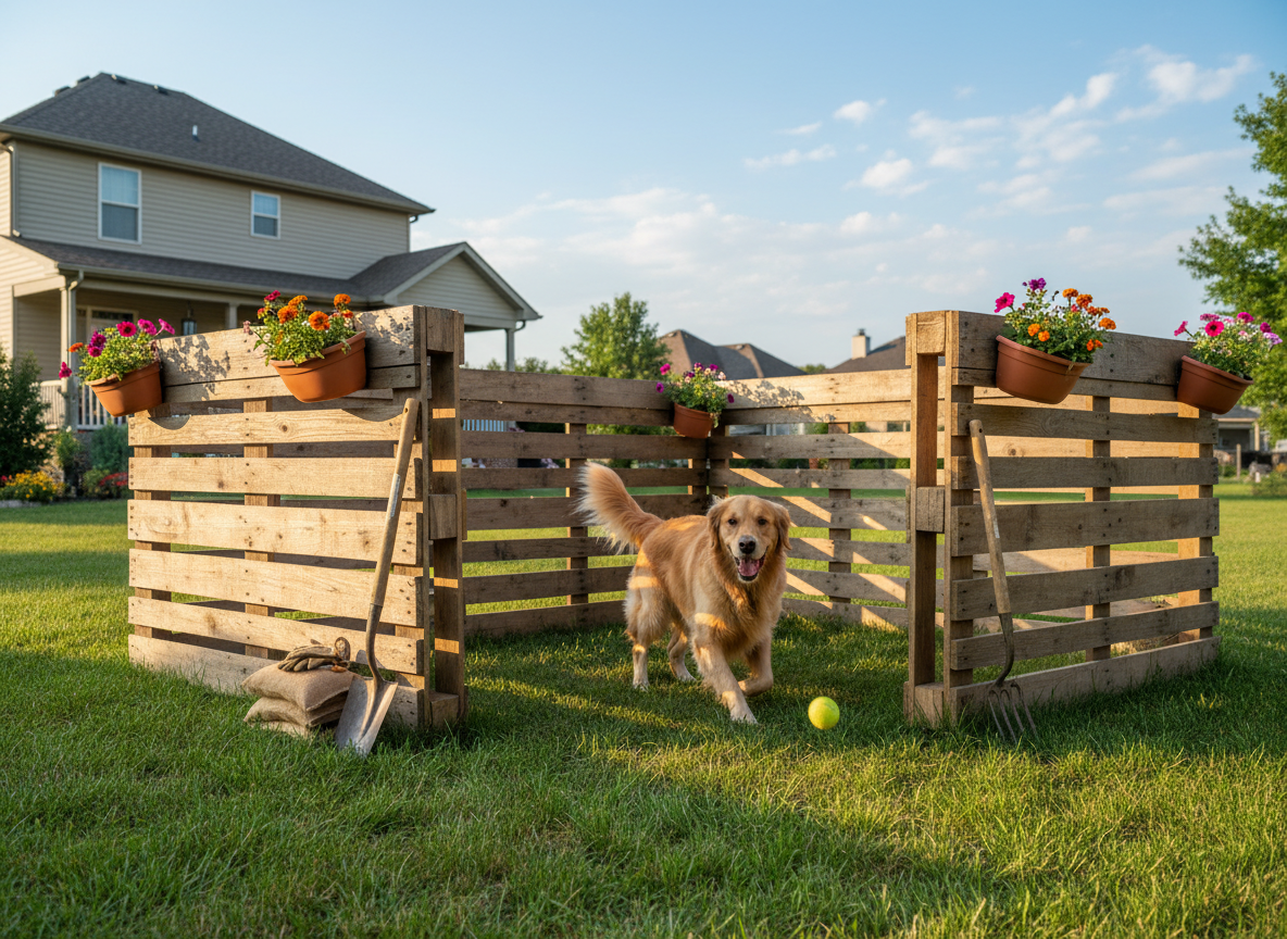12 Genius DIY Dog Fence Ideas That Won't Break the Bank