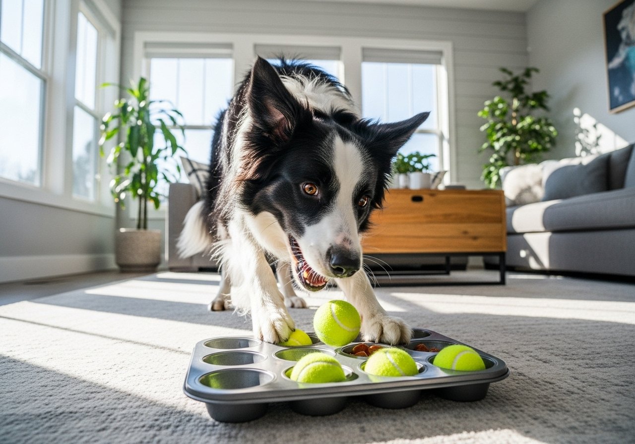 15 DIY Brain Games to Tire Out Your Hyperactive Dog (Cheap & Easy!)