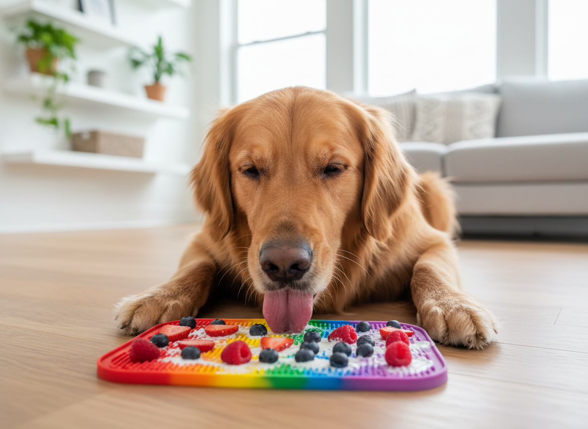 15 Homemade Lick Mat Recipes to Calm Anxious Dogs Instantly