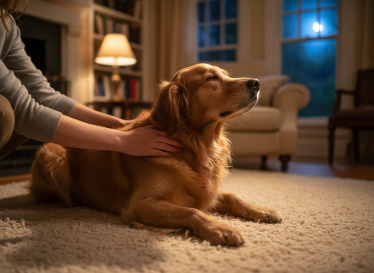 5 Calming Massage Points To Soothe Your Anxious Dog Instantly