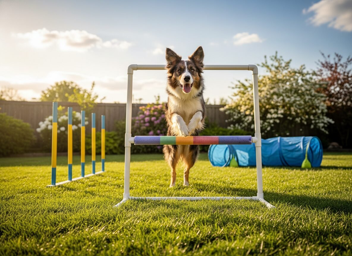 Build a Backyard Agility Course for Under $50 (Fun & Easy!)