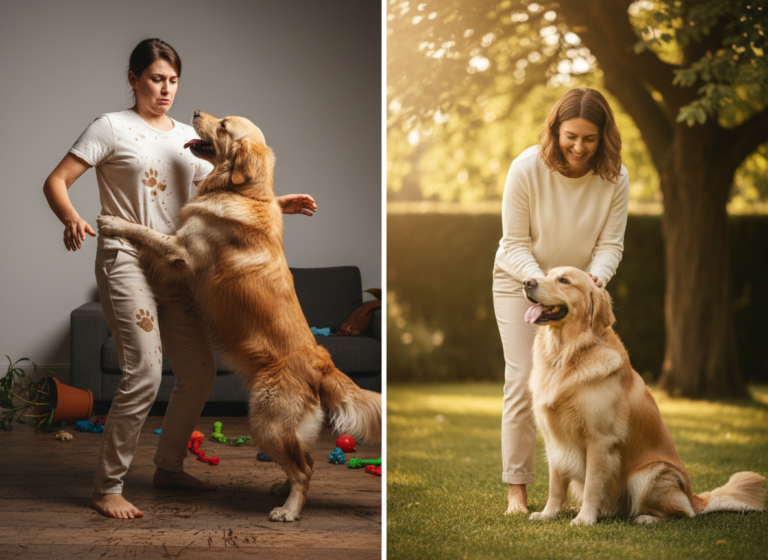 Embarrassed by Jumping? The 4-Step Rule to Keep Paws on the Floor