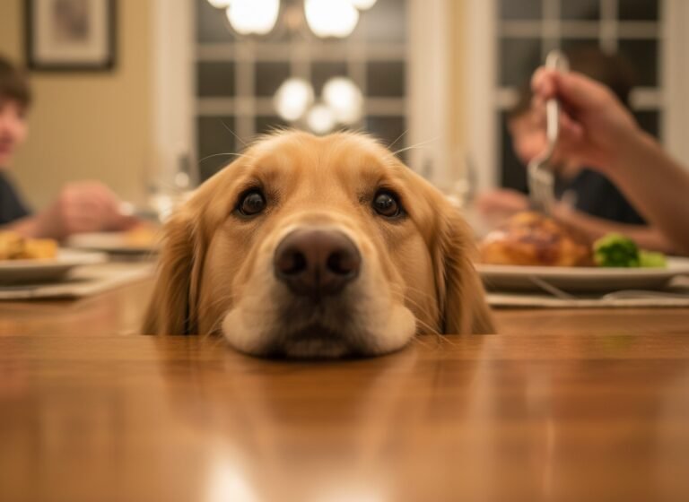 End Dinner Begging: How to Eat in Peace Without Those Sad Puppy Eyes