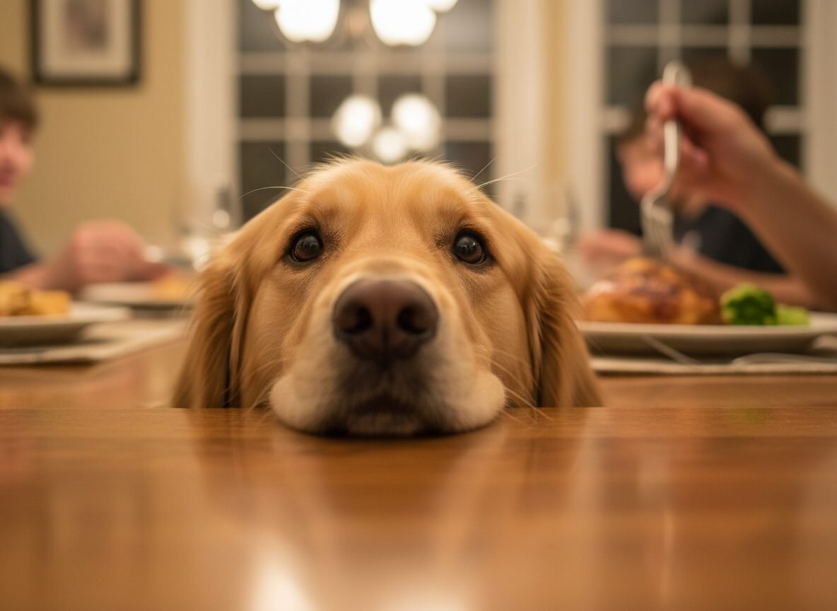 End Dinner Begging: How to Eat in Peace Without Those Sad Puppy Eyes