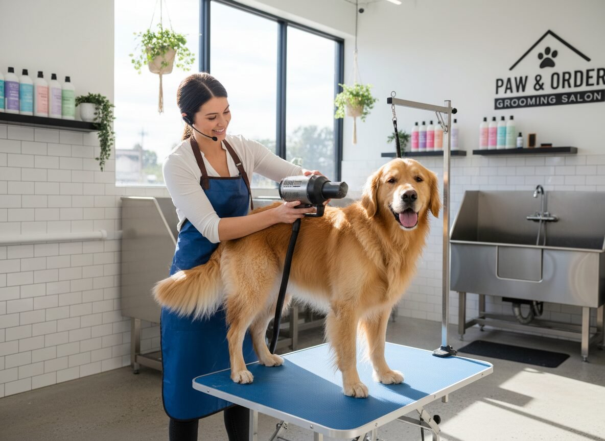 Groomer Secrets: Get Your Dog to LOVE the High-Velocity Dryer