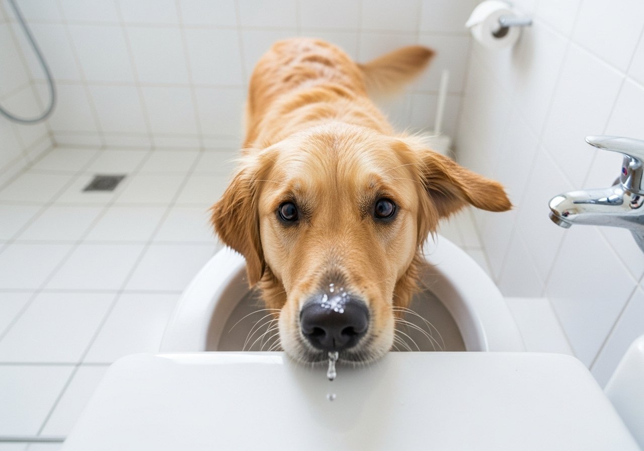 Gross! Stop Your Dog From Drinking Toilet Water Forever With These Hacks
