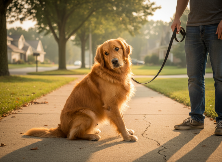 Help! My Dog Puts on the Brakes and Refuses to Walk (Here's Why)
