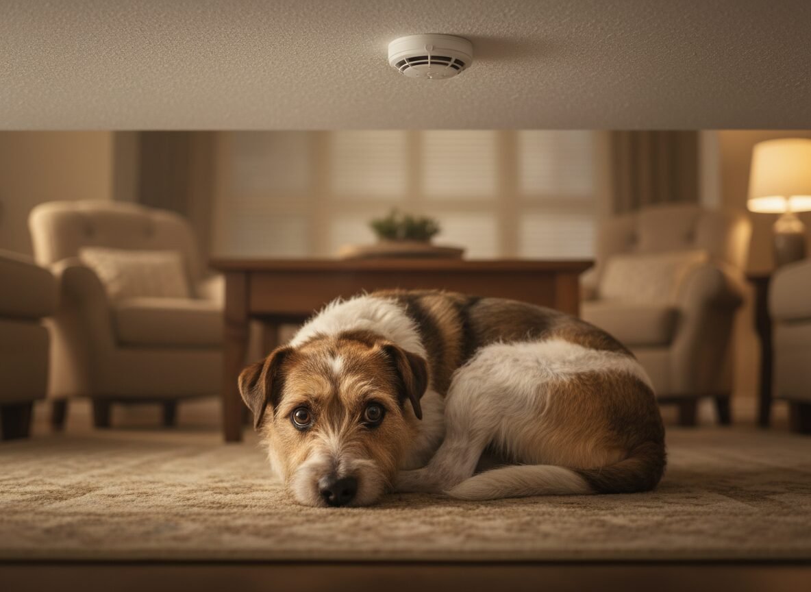 Help! My Dog Shakes Uncontrollably When The Smoke Detector Beeps