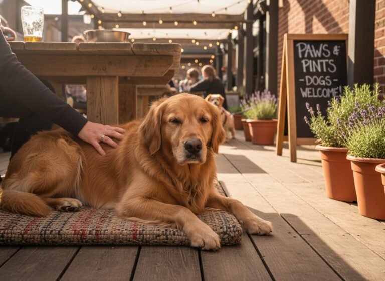 Pub Ready: How to Train Your Dog to Settle at Restaurants and Patios