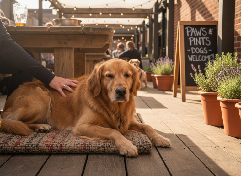Pub Ready: How to Train Your Dog to Settle at Restaurants and Patios