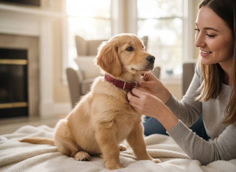 Puppy Scratches At Collar? How To Get Them Used To Gear In 24 Hours