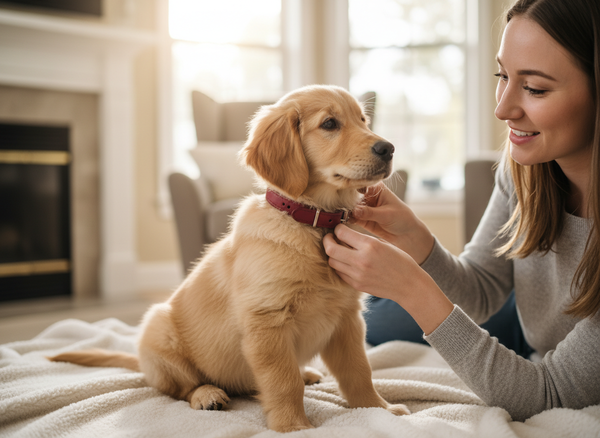 Puppy Scratches At Collar? How To Get Them Used To Gear In 24 Hours