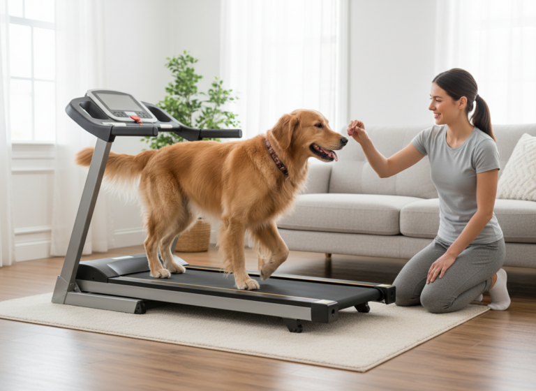 Rainy Day Saver: How To Teach Your Dog To Use A Treadmill Safely