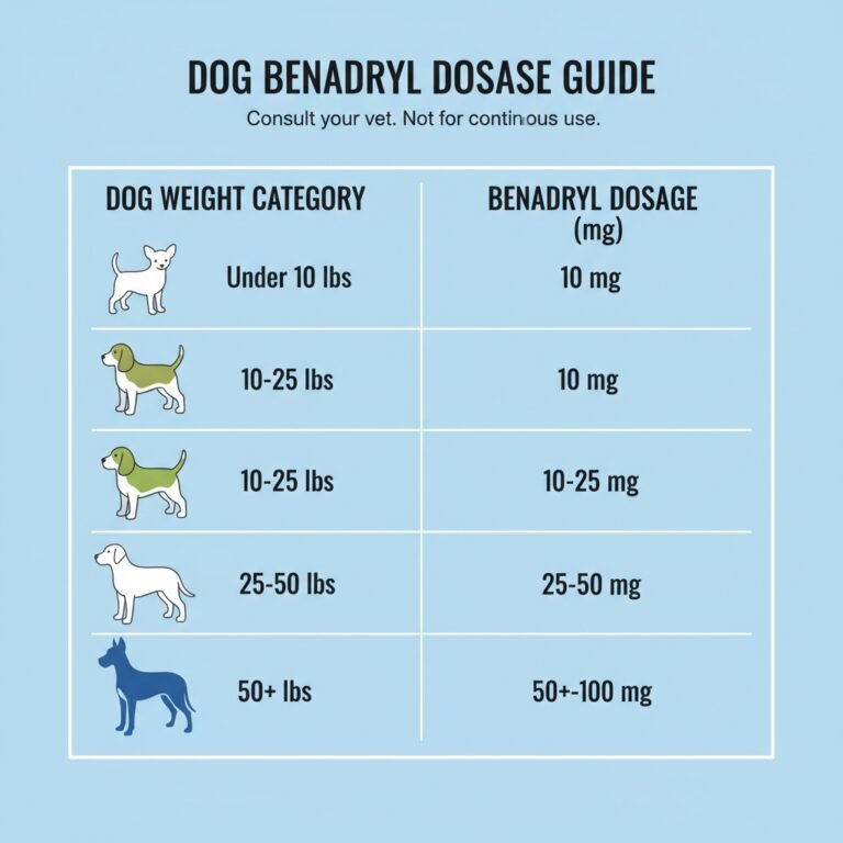 Safe Benadryl Dosage for Dogs: A Vet-Approved Cheat Sheet – Master Your Dog