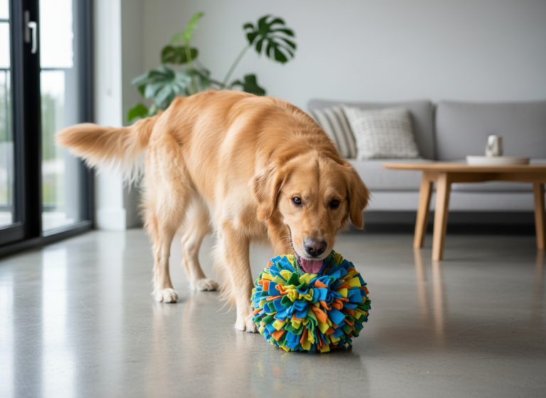 Stop Buying Toys: Make This DIY Snuffle Ball in 20 Minutes