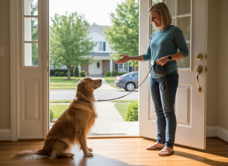 Stop Door Dashing: How to Prevent Your Dog From Bolting Outside Instantly