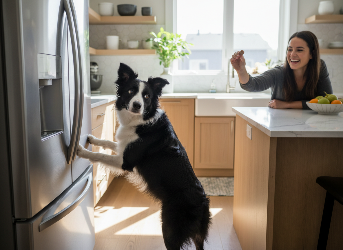 Teach Your Dog to Open the Fridge in 5 Simple Steps