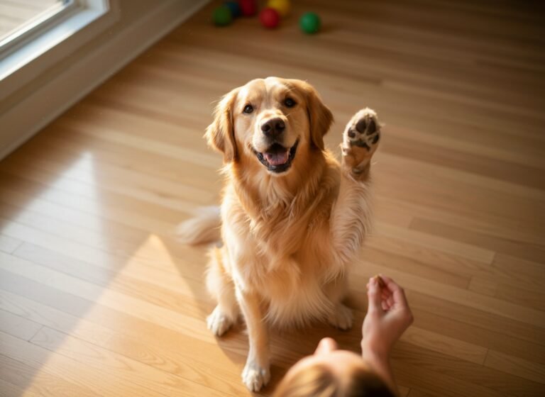 Teach Your Dog To 'Wave' Goodbye In Just 10 Minutes