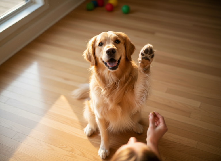 Teach Your Dog To 'Wave' Goodbye In Just 10 Minutes
