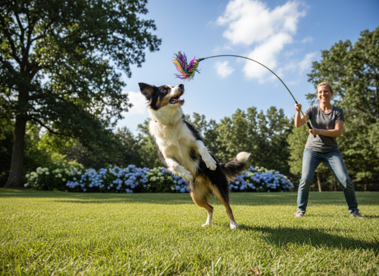 The 15-Minute Flirt Pole Workout That Tires Dogs Out Faster Than Walking