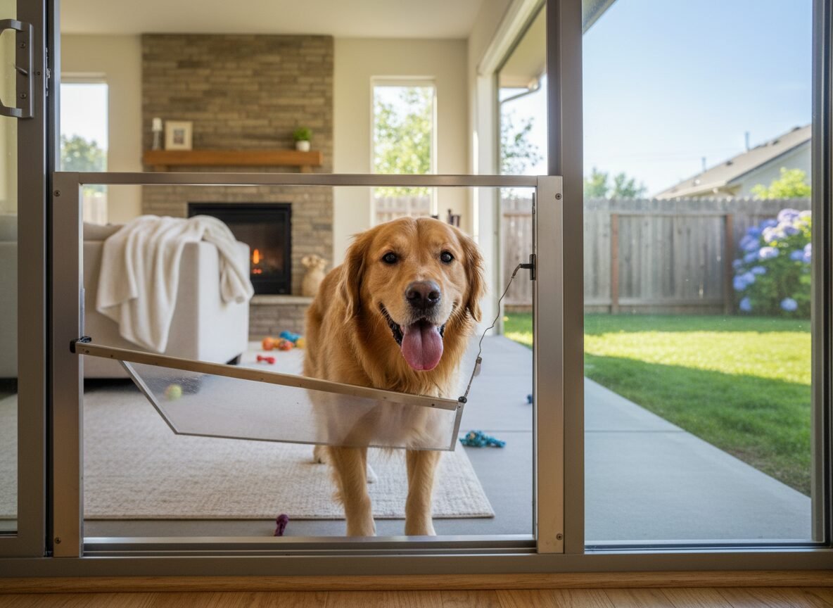 The 15-Minute Method to Teach Any Dog (Even Scared Ones) to Use a Doggie Door