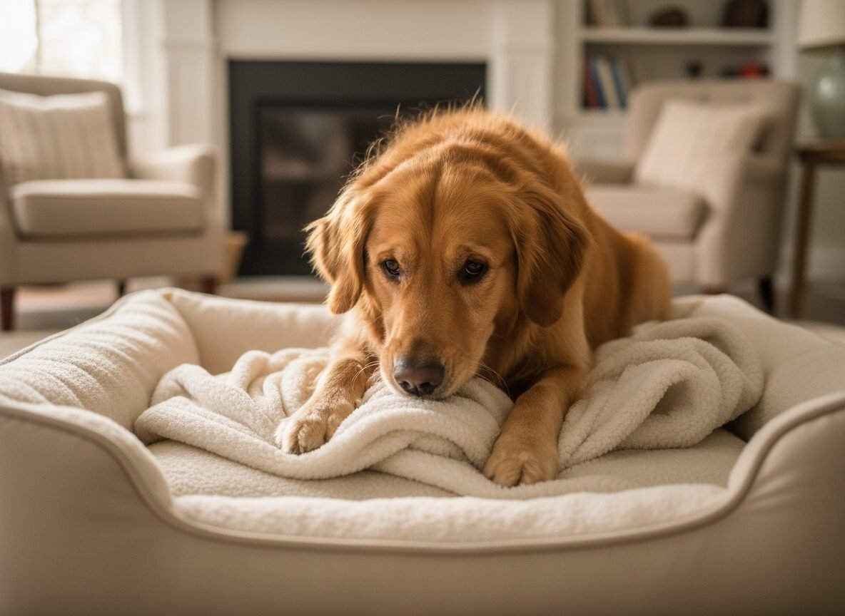 The Ancient Instinct Behind Why Your Dog Digs Their Bed Before Sleeping