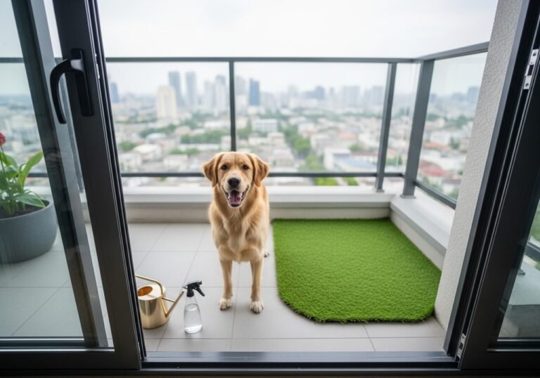 The Apartment Dweller’s Secret: How to Set Up a Smell-Free Balcony Potty Station
