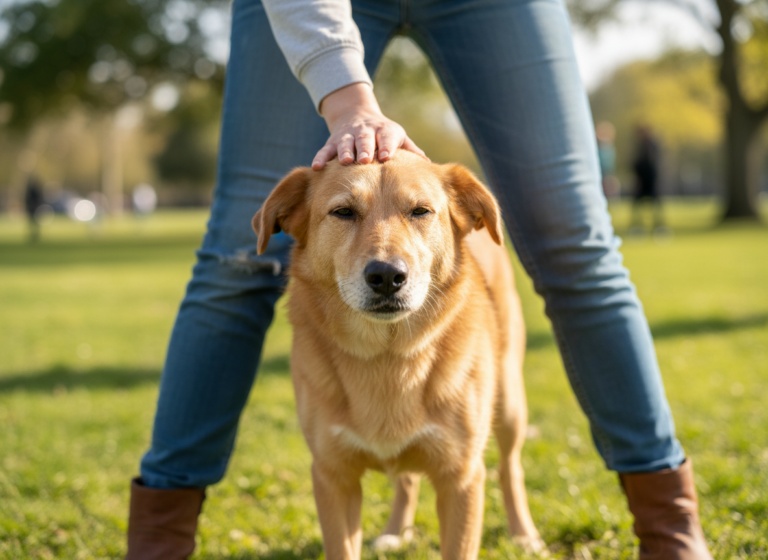 The "Middle" Command: The #1 Trick to Calm An Anxious Dog Instantly