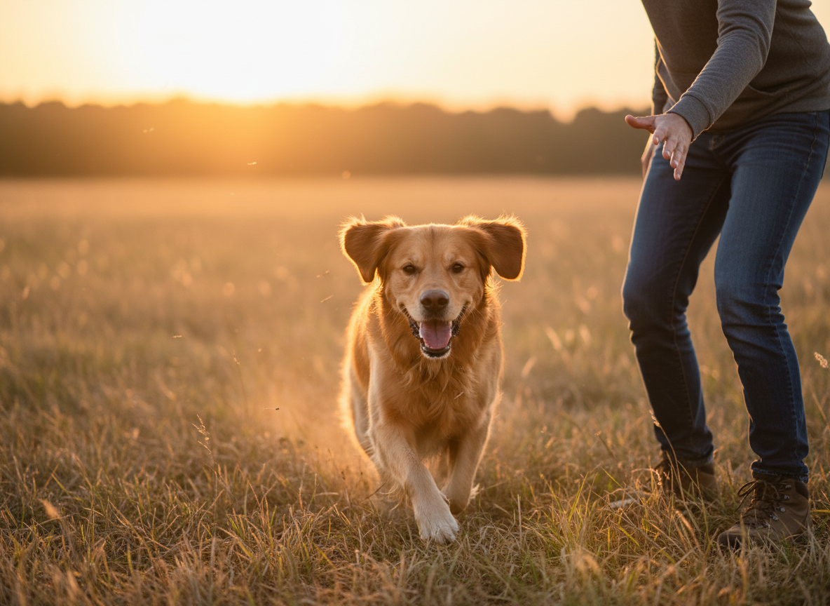 The Secret 'Emergency Word' That Will Make Your Dog Come Running Every Time