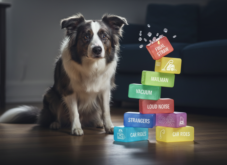 Trigger Stacking: The Hidden Reason Your Dog "Snapped" Out Of Nowhere