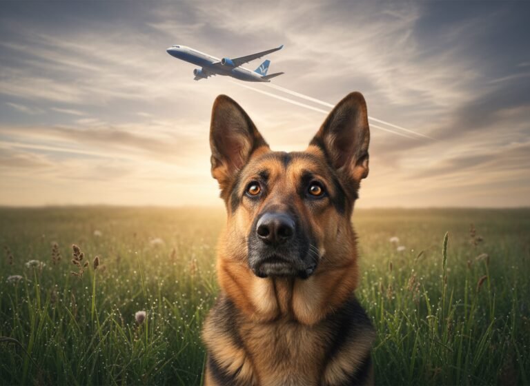 Why Does My Dog Bark at the Sky? Airplane Anxiety Solved
