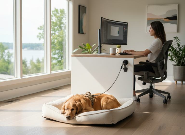 Why Tethering Your Dog Inside Is The Secret To Instant Calm