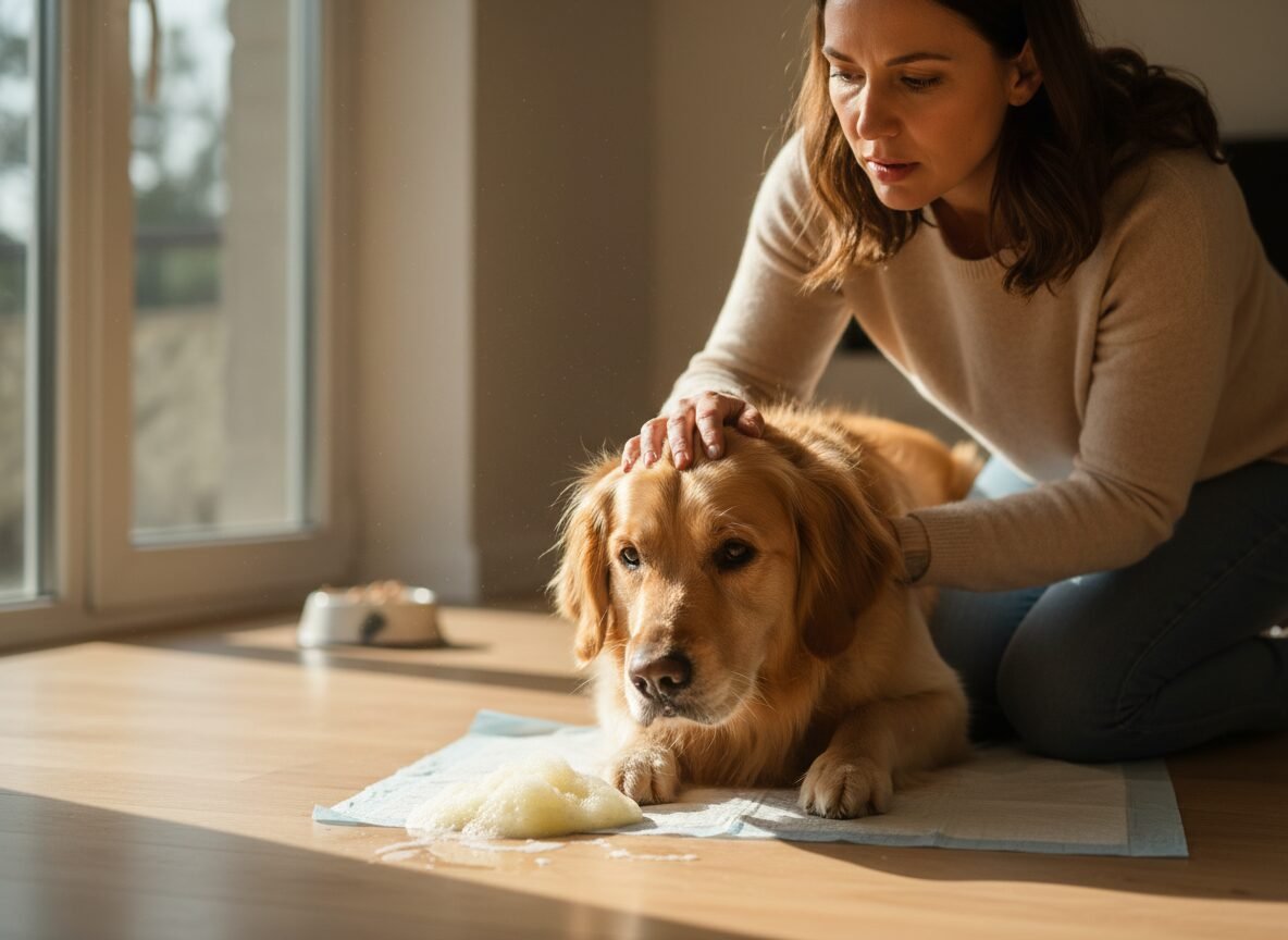 Why Your Dog Is Vomiting Yellow Foam and How to Stop It